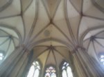 Das Kreuzgewölbe im Chorumgang des Kölner Domes